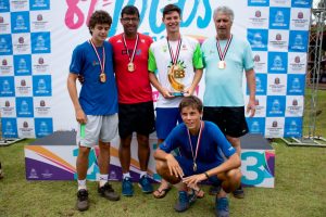 Tênis dourado para São Carlos no masculino sub20 - Crédito: Divulgação