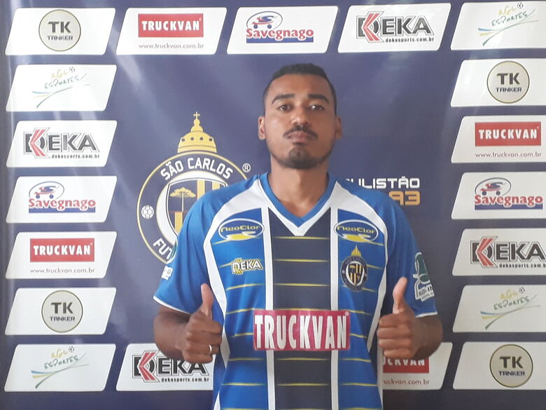 Diego é o novo zagueiro do São Carlos para 2019 - Crédito: Divulgação