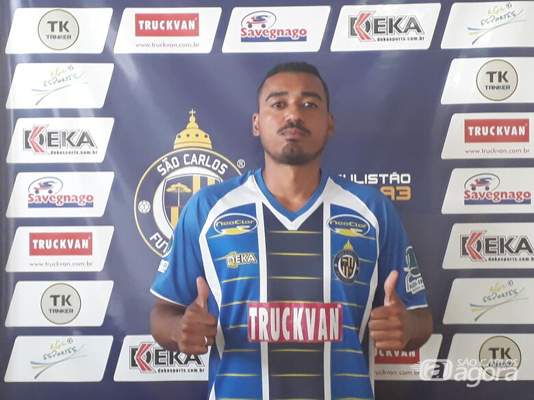 Diego é o novo zagueiro do São Carlos para 2019 - Crédito: Divulgação