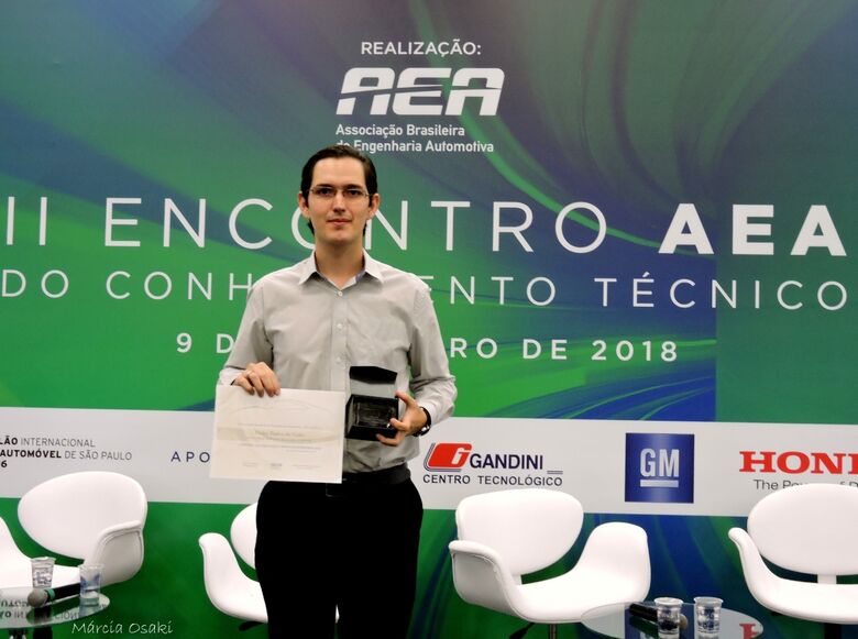 Pesquisa da UFSCar na área automotiva é premiada -