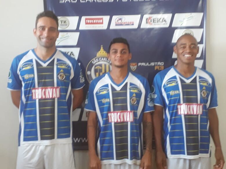 São Carlos confirma os 3 primeiros reforços para 2019 - Crédito: Divulgação