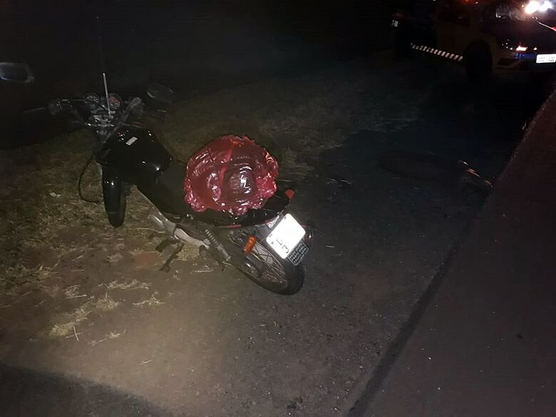 Capivara é atropelada por motociclista na região do Posto Castelo - Crédito: Colaborador/SCA