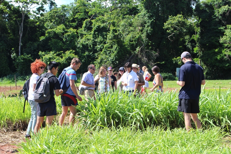 Pesquisadores da Nova Zelândia conhecem sistemas de produção sustentáveis na Embrapa São Carlos - Crédito: Gisele Rosso