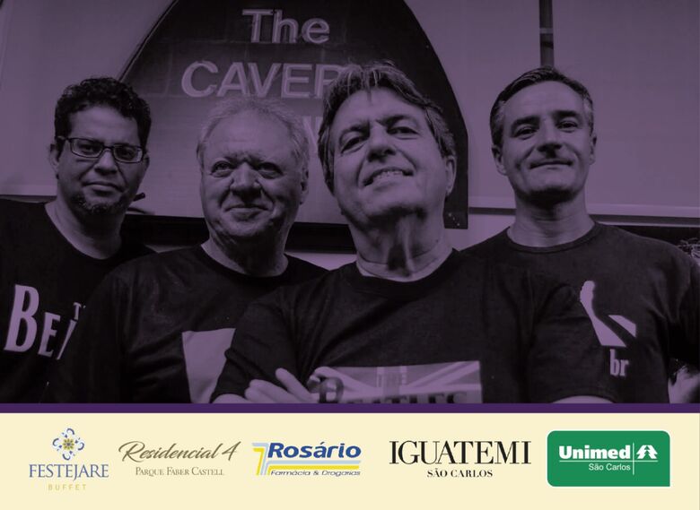 Nesta quarta-feira (19), acontece o show beneficente com a banda The Beatles Again -
