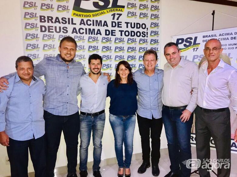 PSL promove encontro e anuncia chapa completa nas próximas eleições - Crédito: Divulgação