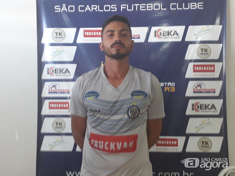 São Carlos contrata o goleiro Airon - Crédito: Divulgação