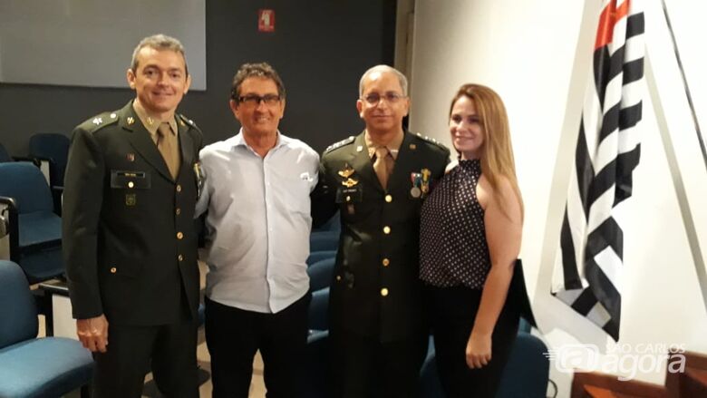 Vice-prefeito participa da posse do novo delegado da 5ª Delegacia de Serviço Militar - Crédito: Divulgação