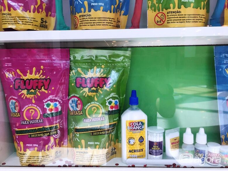 Shopping Iguatemi recebe oficina de massinha Jelly Slime - Crédito: Divulgação