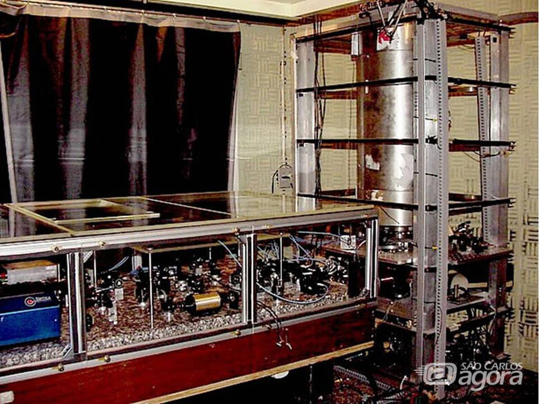 Relógio atômico na USP de São Carlos é parte da definição internacional do “segundo” - Crédito: Divulgação