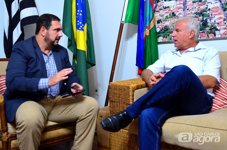 Deputado estadual Julio Cesar visita prefeitos da região central - Crédito: Divulgação