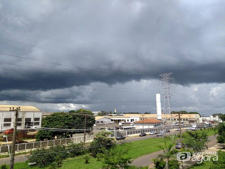 Pode chover forte em São Carlos nas próximas horas, alerta Defesa Civil - Crédito: Arquivo/SCA