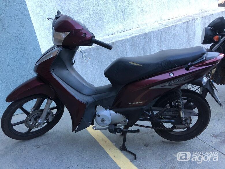 Moto furtada é localizada no Cidade Aracy - Crédito: Divulgação