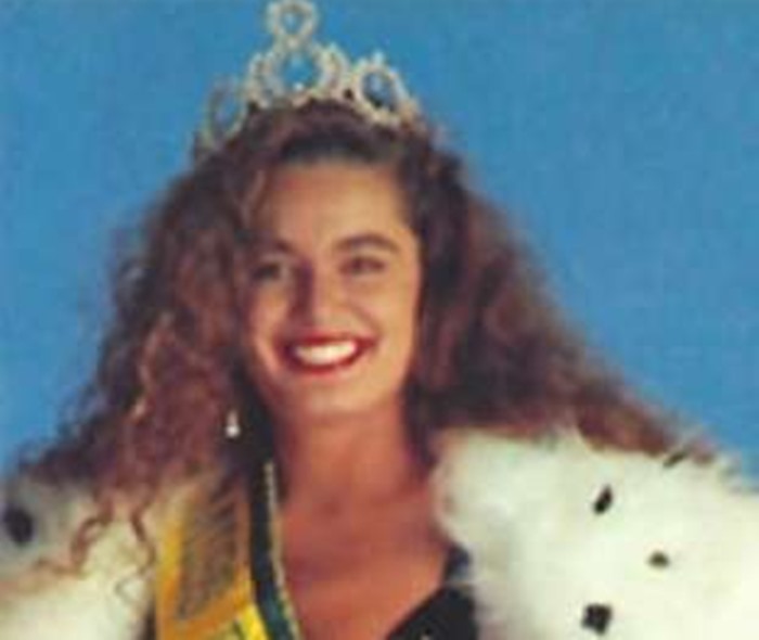 Patrícia Godoi, Miss Brasil 1991 - Crédito: Revista Municípios 1991/Álbum Patricia Godoi/Acervo FPMSC