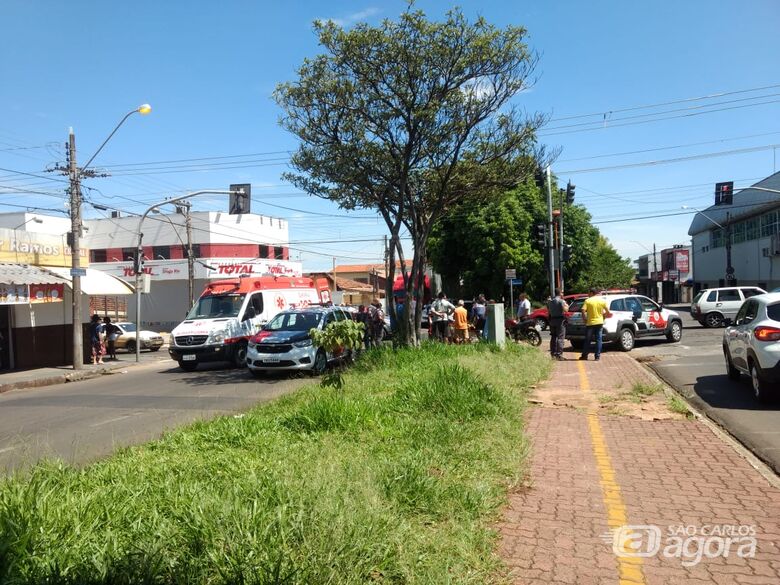 Criança de seis anos fica ferida em colisão no Boa Vista - Crédito: Luciano Lopes