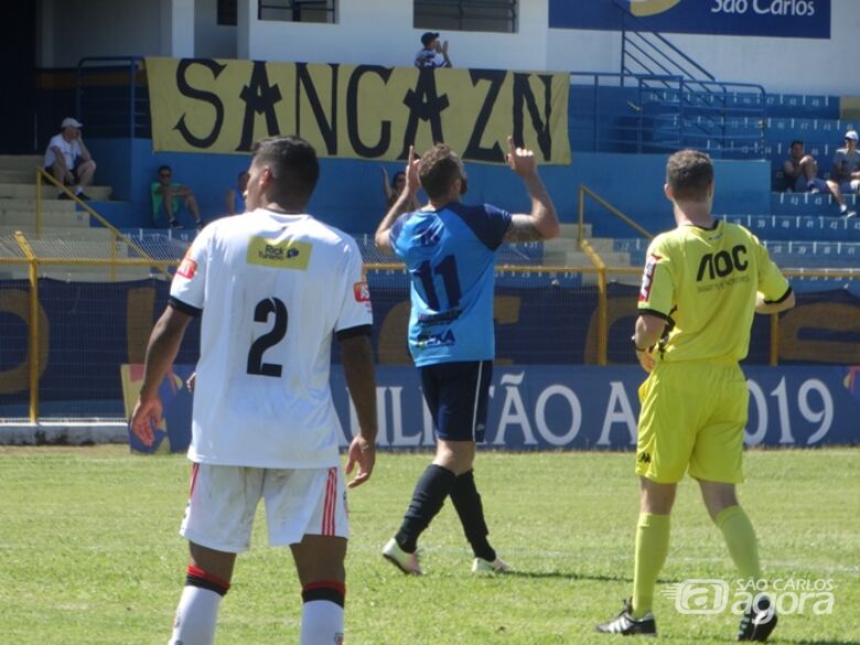 Aos gritos de “volta Julinho”, São Carlos despede-se da A3 com vitória - Crédito: Marcos Escrivani