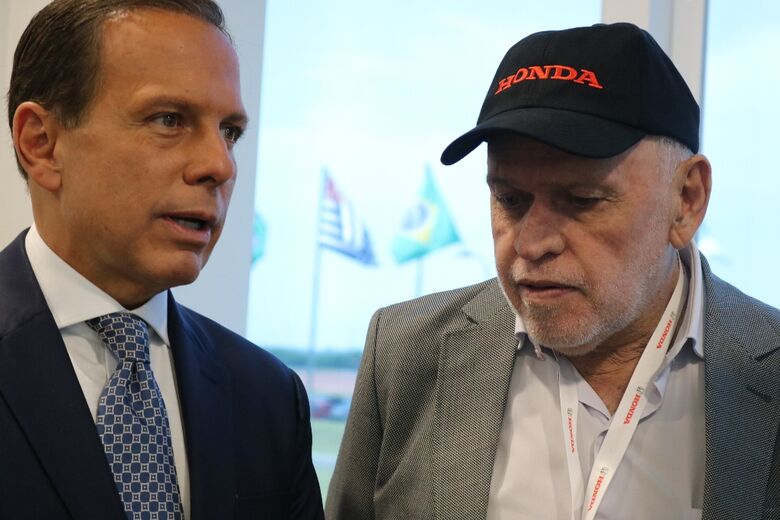 Prefeito Airton Garcia prestigia inauguração da Honda em Itirapina - Crédito: Divulgação