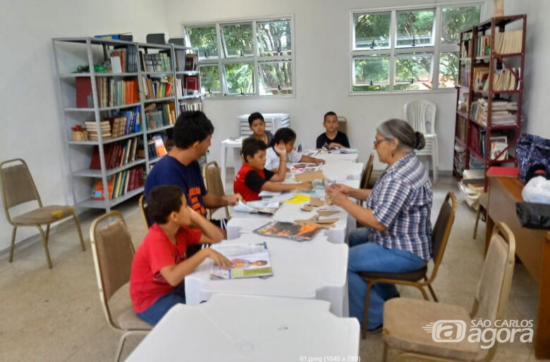 Crianças que integram projeto social participam de atividades no Centro da Juventude Elaine Viviani - Crédito: Divulgação