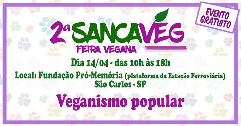 2ª edição da SancaVeg será realizada na Fundação Pró-Memória -