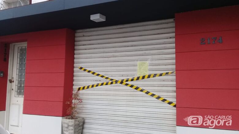 Vigilância Sanitária interdita restaurante no centro de São Carlos - Crédito: Marcos Escrivani