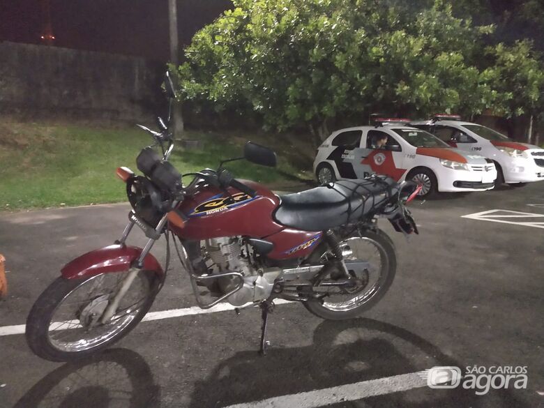 Adolescente de 13 anos furta moto no Recreio dos Bandeirantes - Crédito: São Carlos Agora