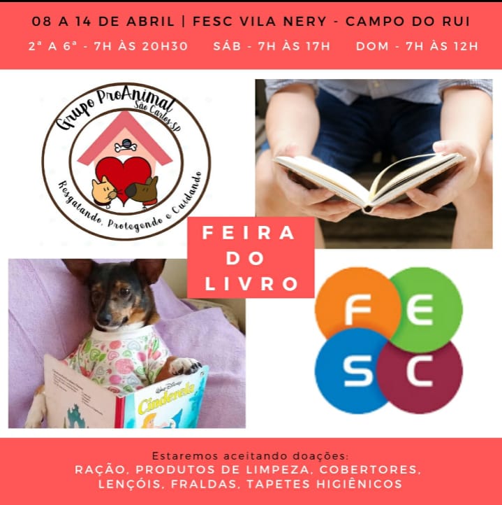 Uma Feira do Livro “boa pra cachorro” - Crédito: Divulgação