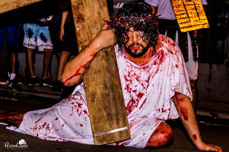 Paróquia São Domingos Sávio e Comissão Paixão Sertaneja celebram Paixão de Cristo - Crédito: Reiza Lopes
