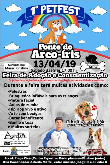 Voluntários Sertanejos do Bem apoiam 1ª PetFest - Crédito: Divulgação