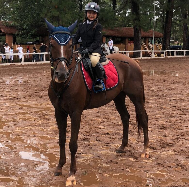 Amazona são-carlense brilha na Copa SHRP de Hipismo - Crédito: Divulgação