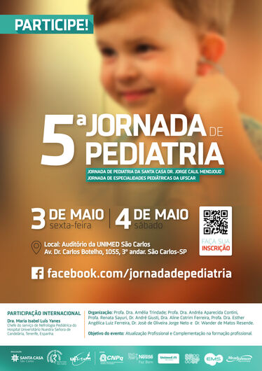 Evento busca intercâmbio multiprofissional no cuidado ou da saúde da criança e adolescente - Crédito: Divulgação