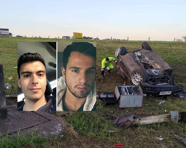 Dois jovens morrem em grave acidente na Washington Luis - Crédito: Grupo Rio Claro SP