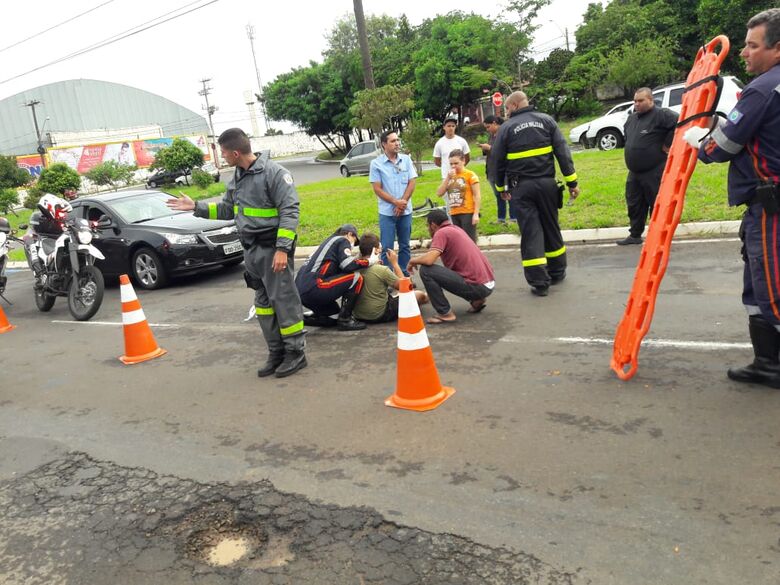 Ciclista de 12 anos é atropelado por carro na Miguel Petroni - Crédito: São Carlos Agora