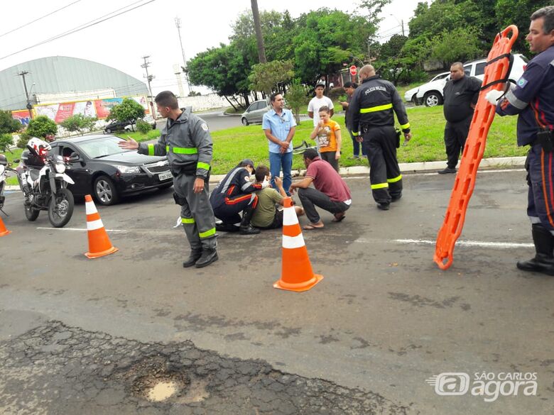 Ciclista de 12 anos é atropelado por carro na Miguel Petroni - Crédito: São Carlos Agora