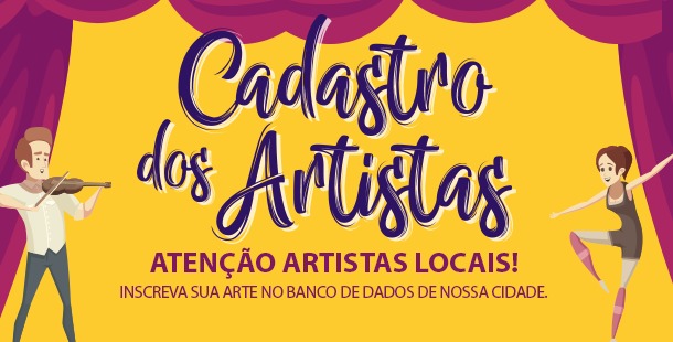 São Carlos abre Cadastro dos Artistas -