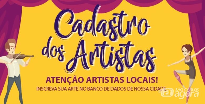 São Carlos abre Cadastro dos Artistas - 