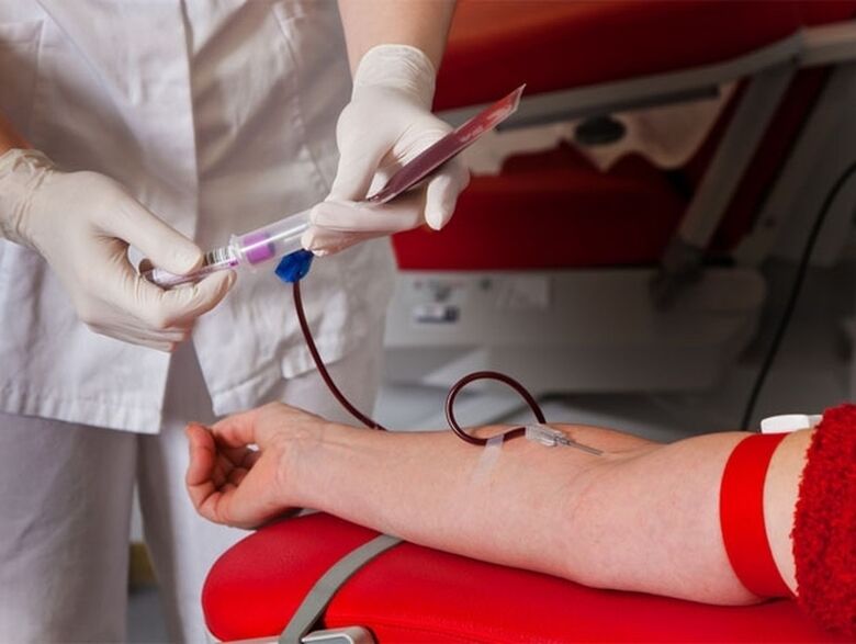 Banco de Sangue da Santa Casa de São Carlos necessita de doadores O Negativo com urgência - Crédito: Divulgação