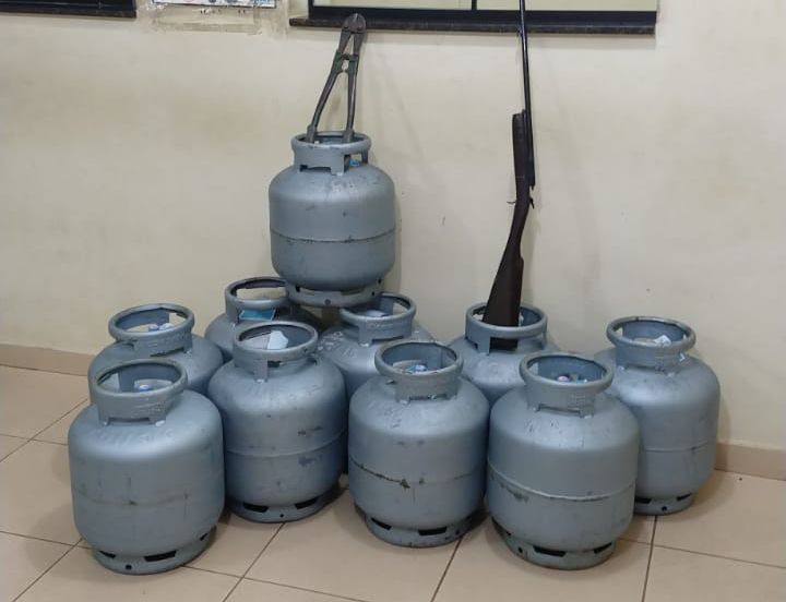 Ladrões furtam 10 botijões de gás de depósito na Vila Prado - Crédito: São Carlos Agora