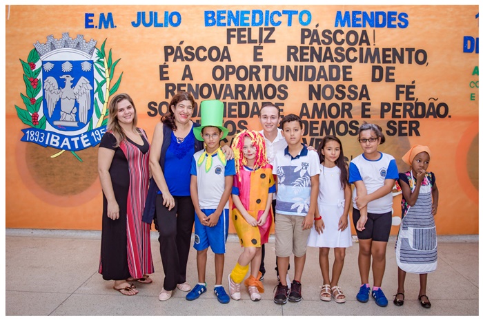 Escola Municipal de Ibaté desenvolve projeto no mês de abril - Crédito: Divulgação