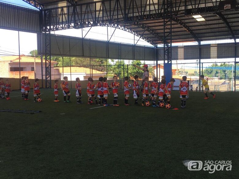 Baby foot da Mult Sport intensifica trabalho visando início do campeonato interno - Crédito: Divulgação