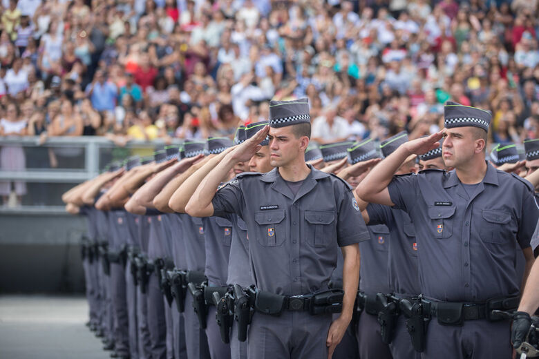 Polícia Militar de São Paulo passará a utilizar câmera nos uniformes - Crédito: Divulgação