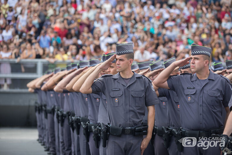 Polícia Militar de São Paulo passará a utilizar câmera nos uniformes - Crédito: Divulgação