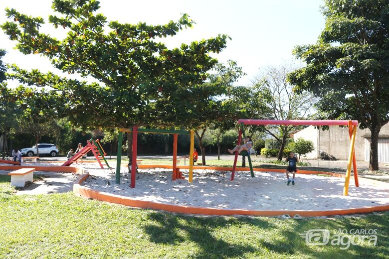 Praça Francisco Escobal é inaugurada no Jardim Acapulco - Crédito: Divulgação