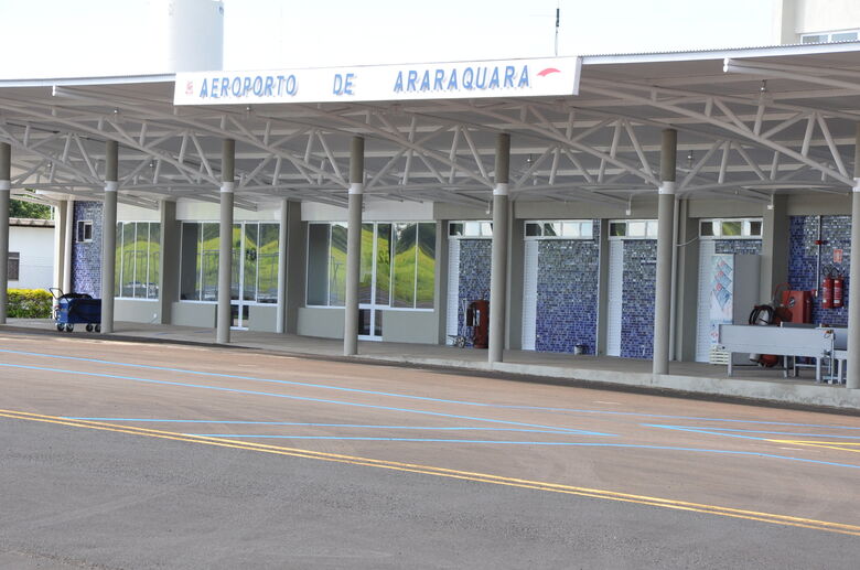 Aeroporto de Araraquara voltará a ter voos comerciais da Azul - Crédito: Daesp