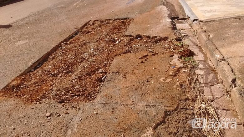 Moradores pontuam falta de recapeamento em ruas do Cidade Jardim e Parque Arnold Schmidt - Crédito: Divulgação