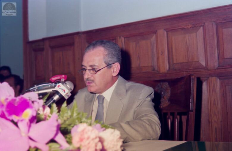 Dorival “Mazola” Penteado, vereador que elevou a política da cidade - Crédito: CMSC/FPMSC/Álbum de família