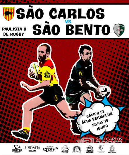 “Guerra Santa” em São Carlos marca a rodada do Paulista de Rugby - Crédito: Divulgação
