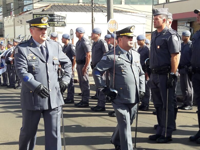 Solenidade marca passagem de comando do 38° Batalhão da PM - Crédito: Maycon Maximino