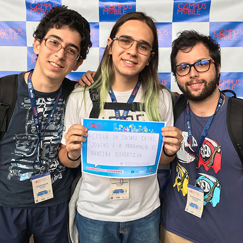 Alunos da USP São Carlos vencem competição com jogo que ensina a programar - Crédito: Divulgação