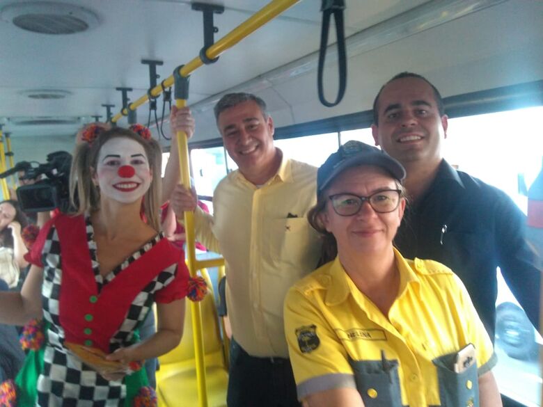 Suzantur São Carlos participa de ação da campanha Maio Amarelo - Crédito: Divulgação