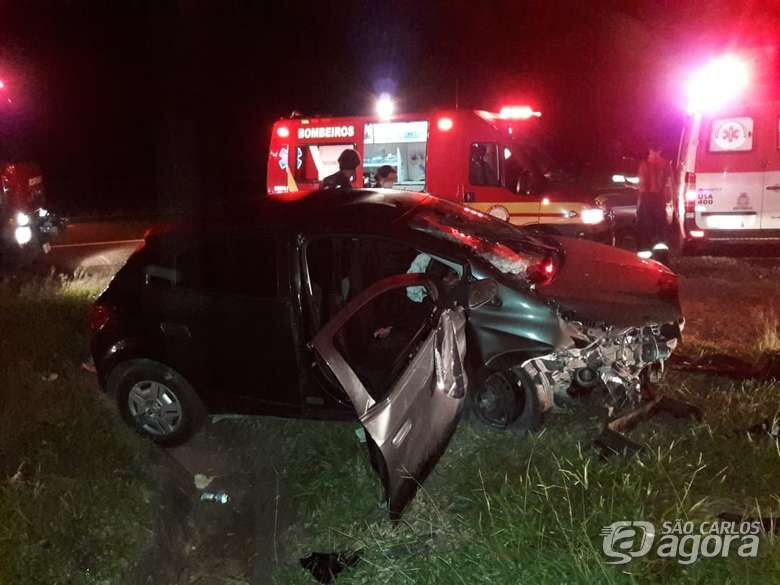 Idosa morre após carro atingir cachorro na Washington Luis em São Carlos - Crédito: São Carlos Agora