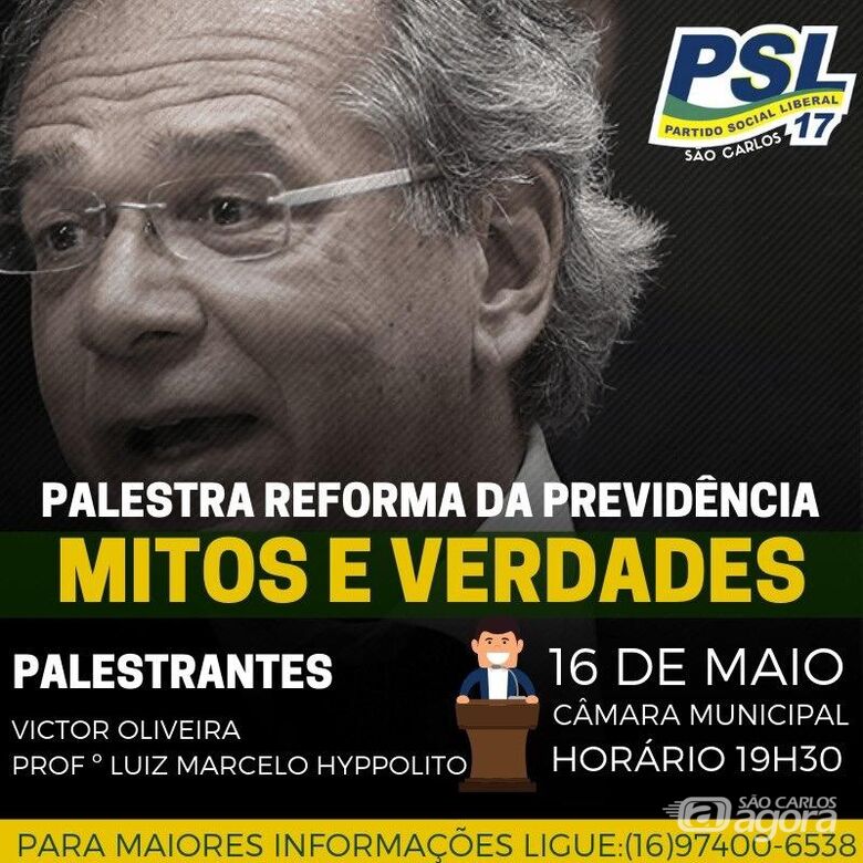 Palestra na Câmara Municipal debate a reforma da Previdência -